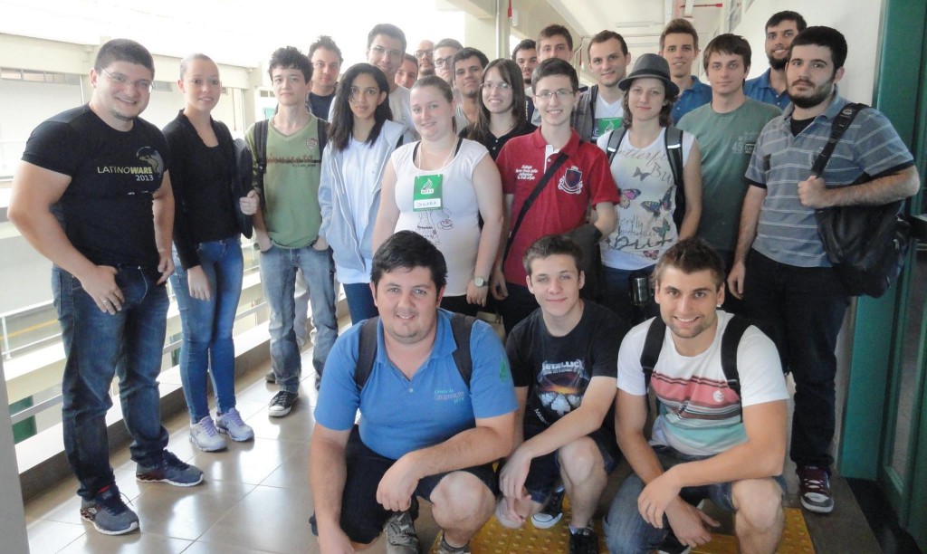 Participantes do minicurso de Blender - UFFS